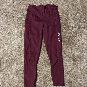 Ariat tek tight Maroon Leggings
